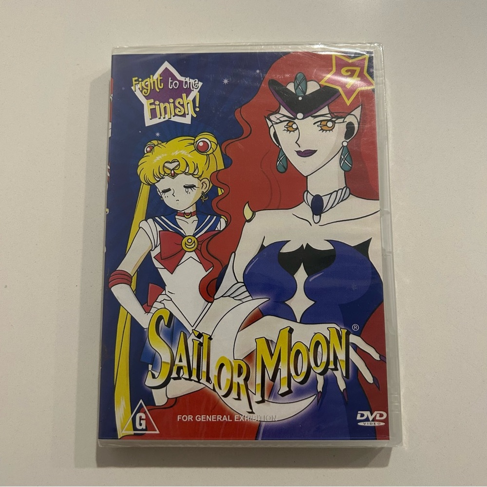 Sailor Moon DVD #7 Fight To The Finish SEALED